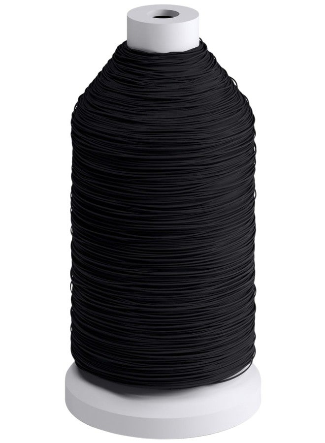 BURST Big Floss Refill Bobbin (273 Yards/XL Spool) | Fits Burst’s Big Expanding Dental Floss Dispenser | Mint Eucalyptus | Expanding Black Floss with Xylitol Coating | Vegan | Paraben Free Tooth Floss - Image 1